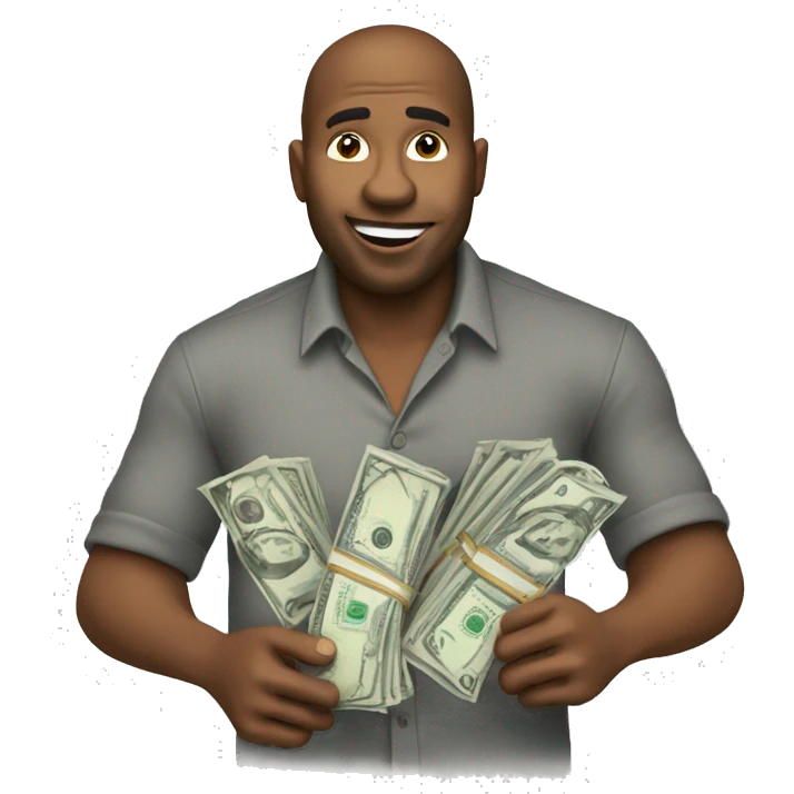 emoji de dinero cayendo emoji