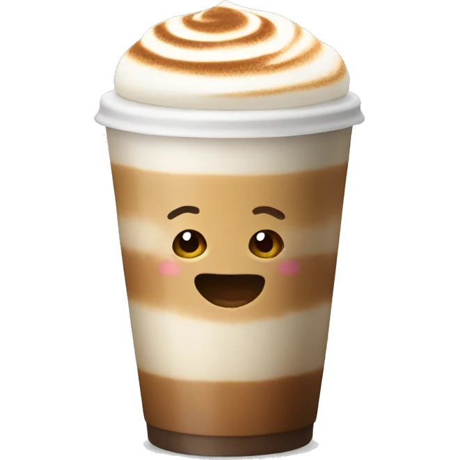 Mâcha latte emoji