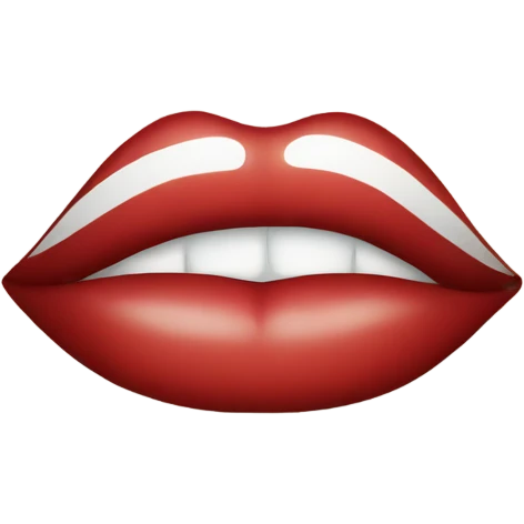 Lips  emoji