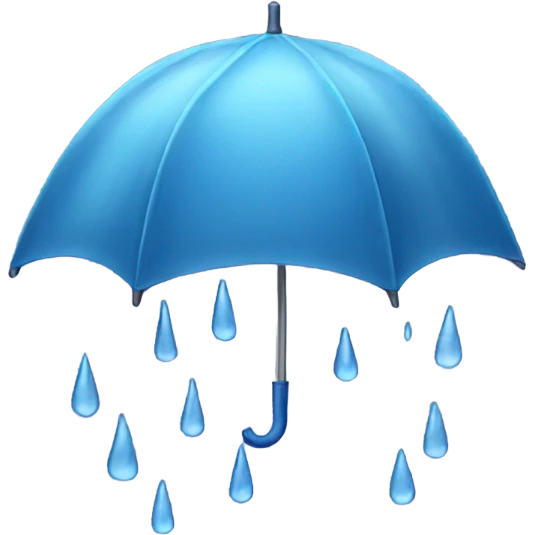 rain emoji