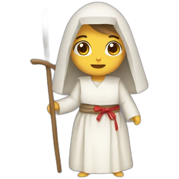 la monja emoji