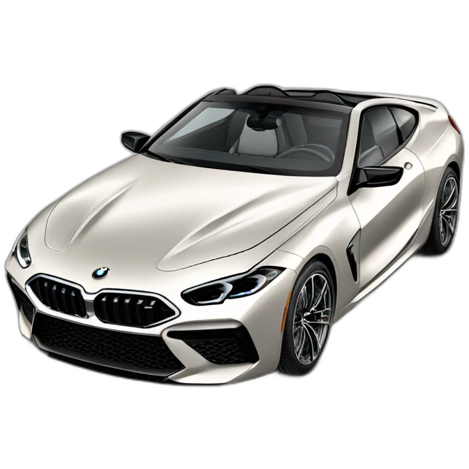 Car bmw m8 emoji