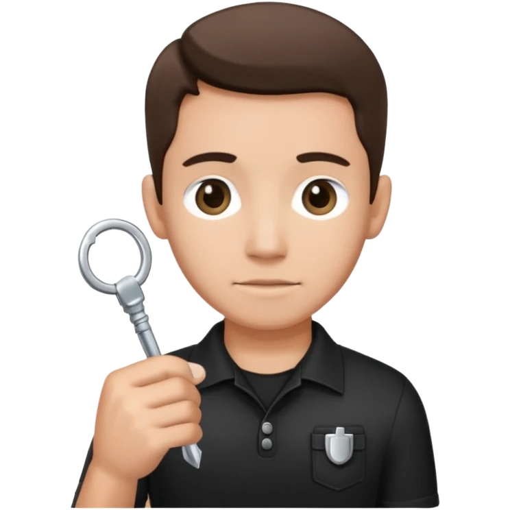 black locksmith emoji