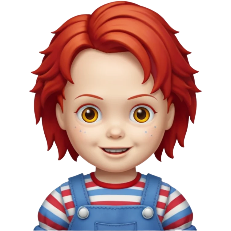 Un emojin de chuky emoji