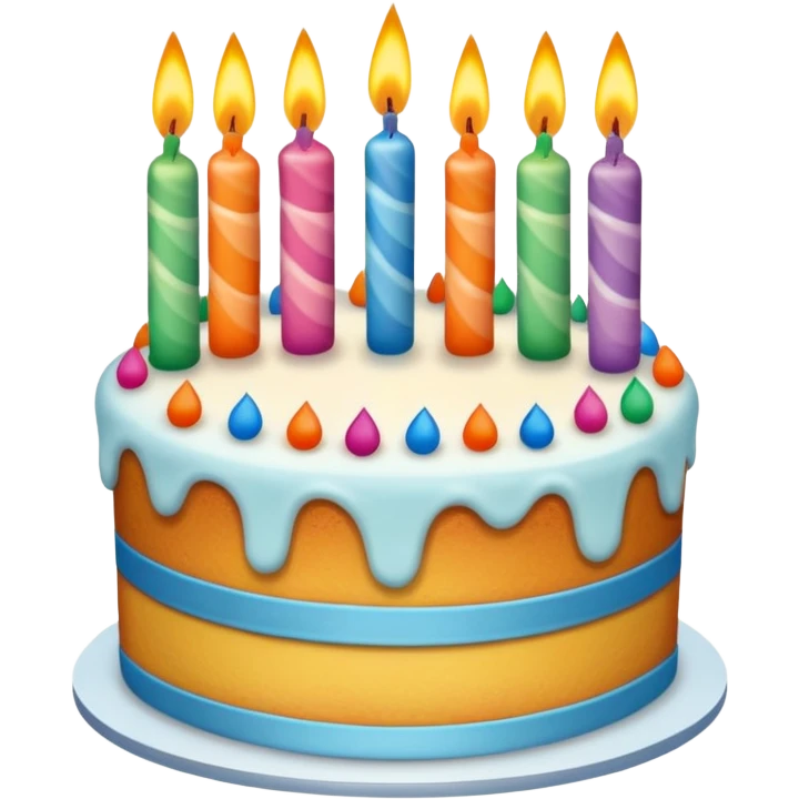 Birthday cakes  emoji