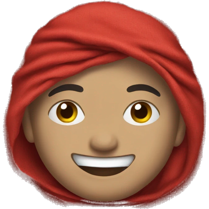Red cloths emoji
