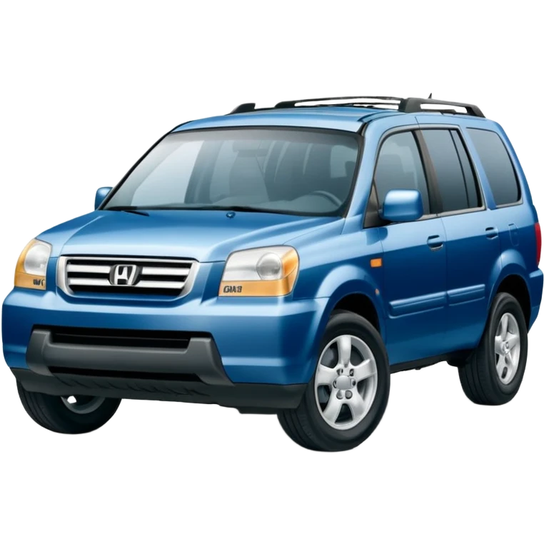 Blue 2004 Honda pilot  emoji