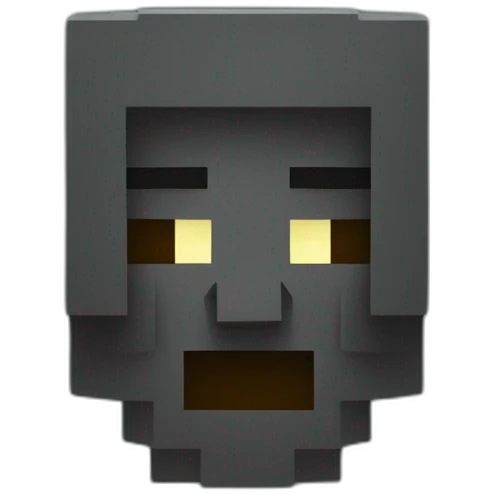 Minecraft charcoal emoji