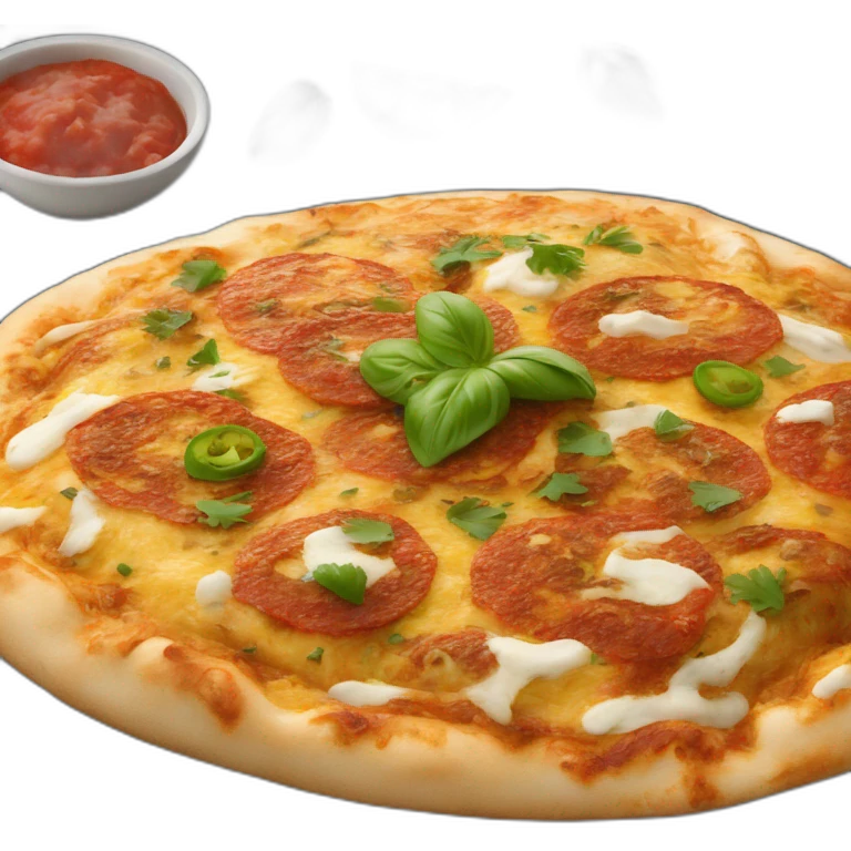 Lahmacun mit Käse emoji