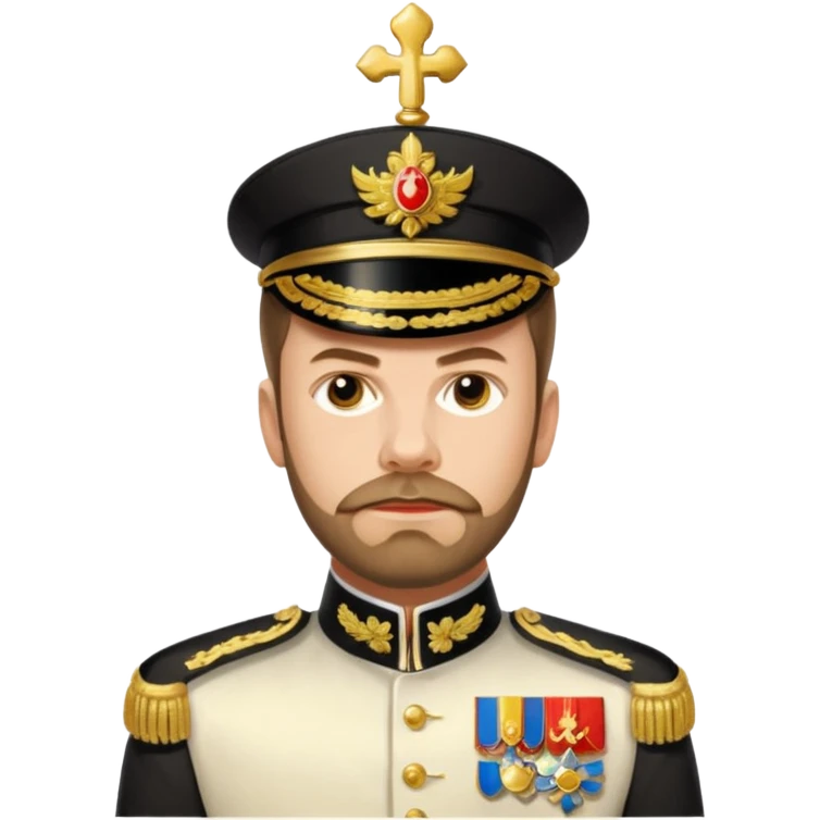 Nicholas II, Russian tsar,  emoji