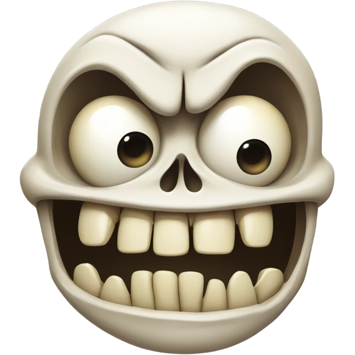 Skull laughing  emoji