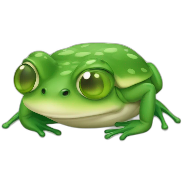 Une grenouille venimeuse emoji