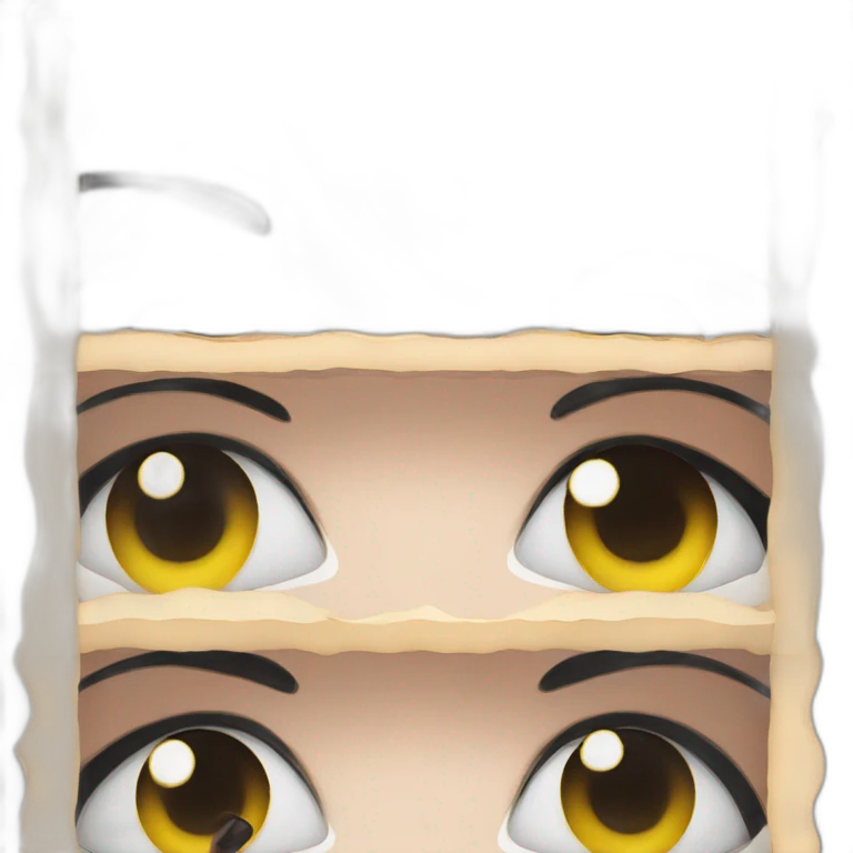 cute eyes fridge emoji