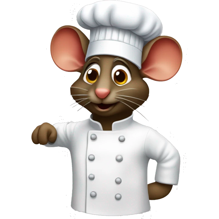 Ratatouille with chef hat emoji