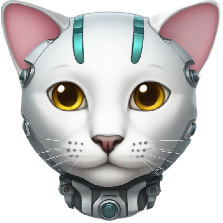 Robot cat emoji