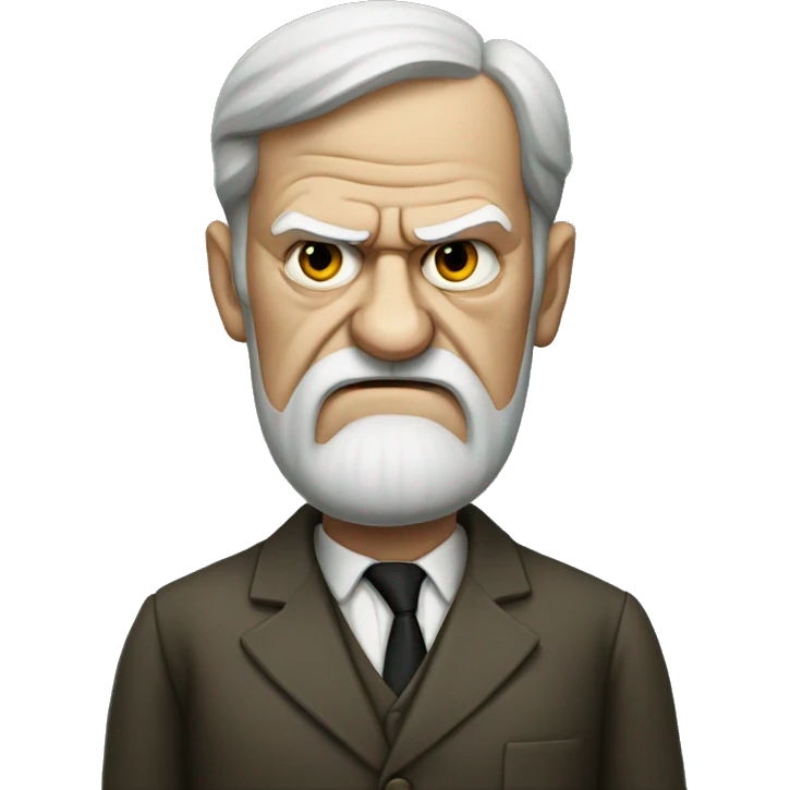 sigmund freud angry emoji