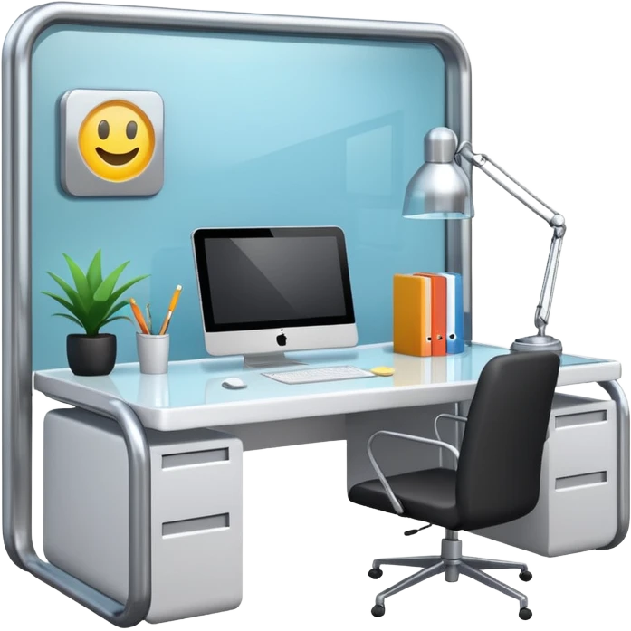 3D workplace  emoji