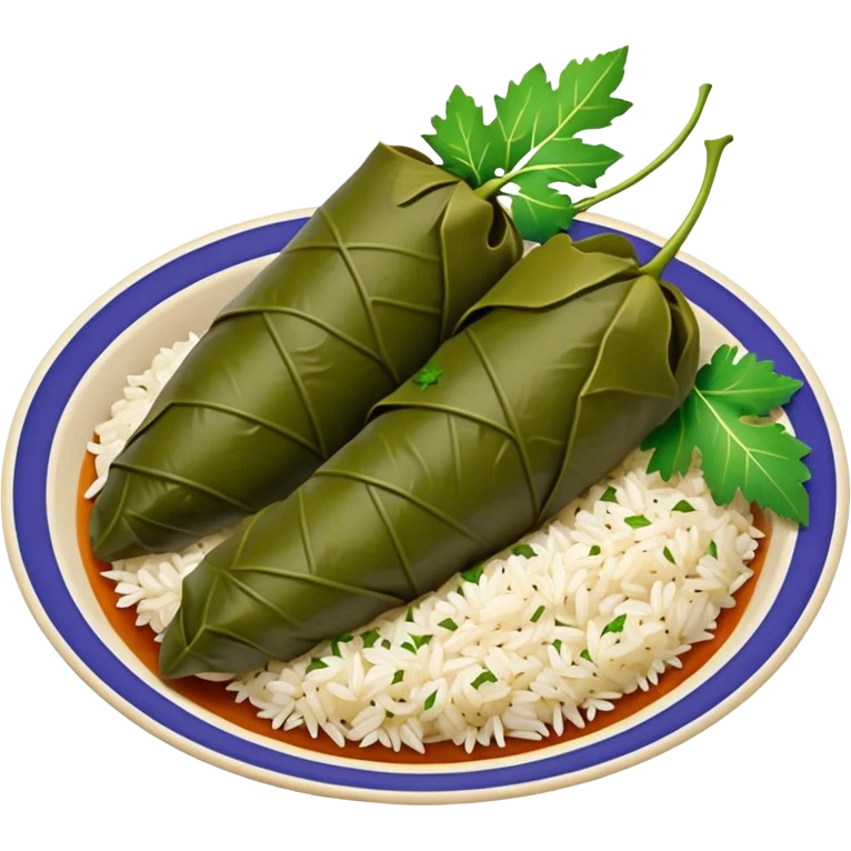 one piece of armenian dolma emoji