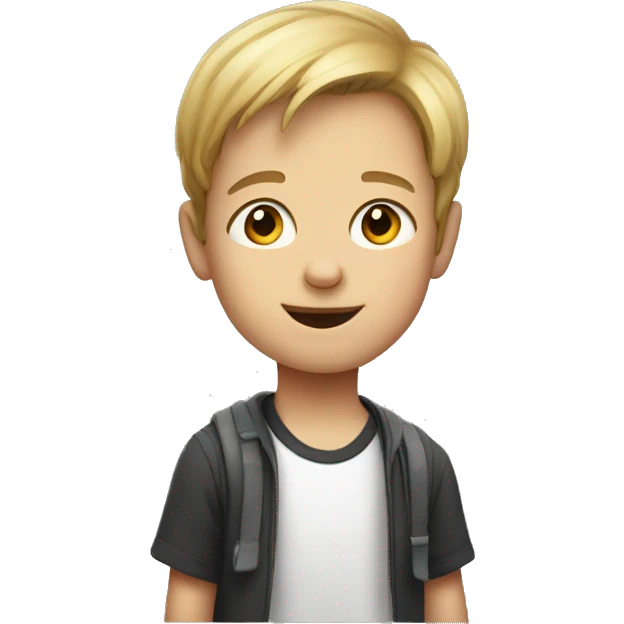 iPad kid emoji
