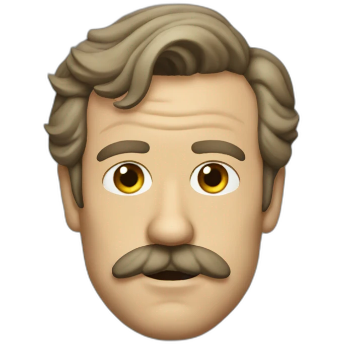 hugh laurie moustache emoji