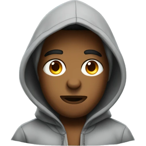 boys in a hoodie with cigar emoji