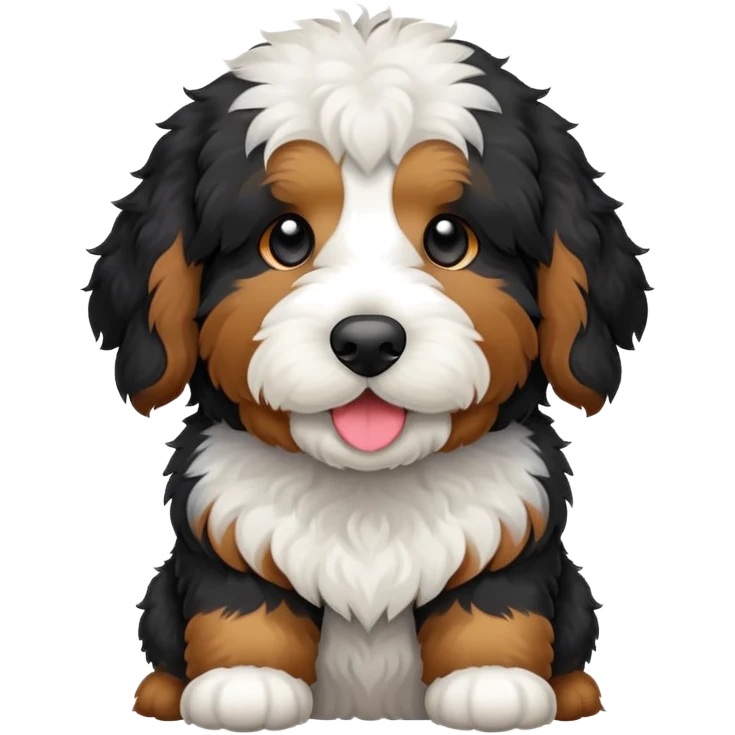 Bernedoodle emoji