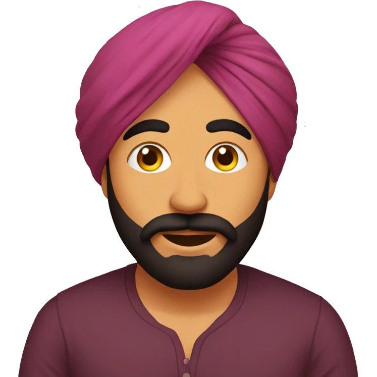 morning Punjabi vibe emoji