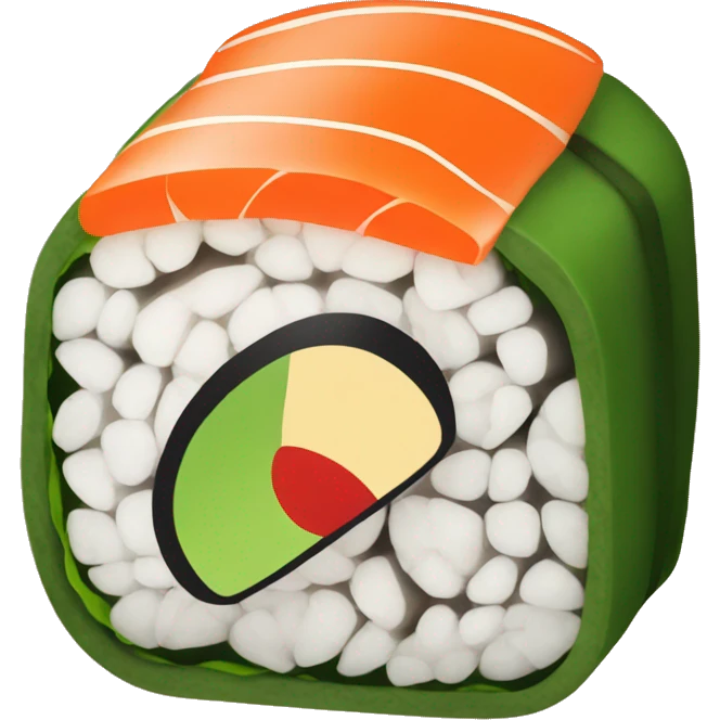 California roll sushi  emoji