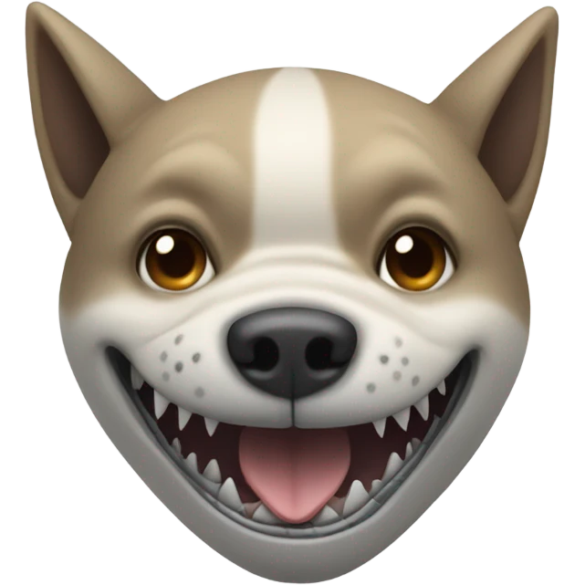 dog shark  emoji