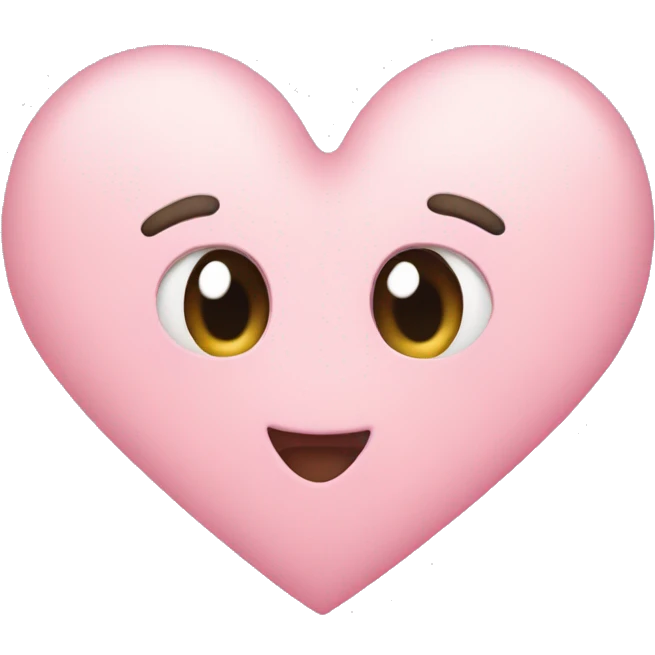 Pastel heart emoji