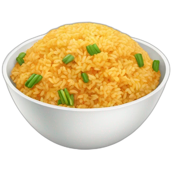 Fried rice emoji