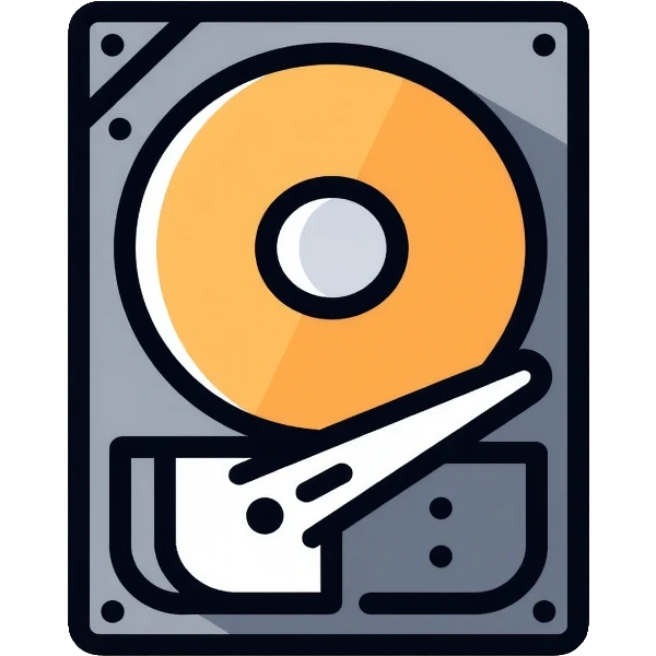 hard disk storage device emoji