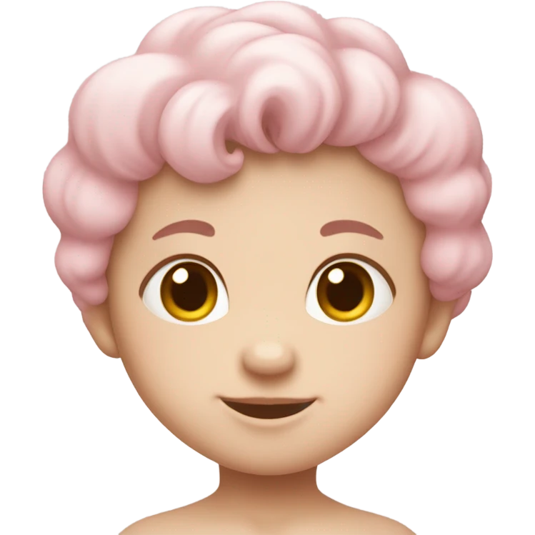 Baby pink heart emoji