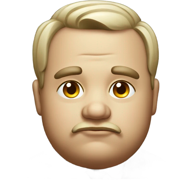 Sad poor fat gambler emoji