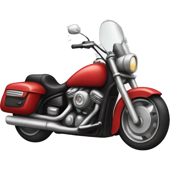 red motorcycle emoji