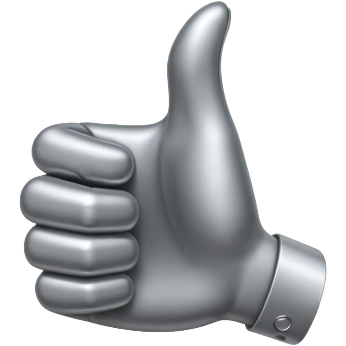 super long thumbs up emoij  emoji