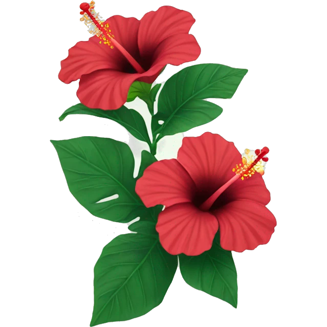 hibiscus emoji