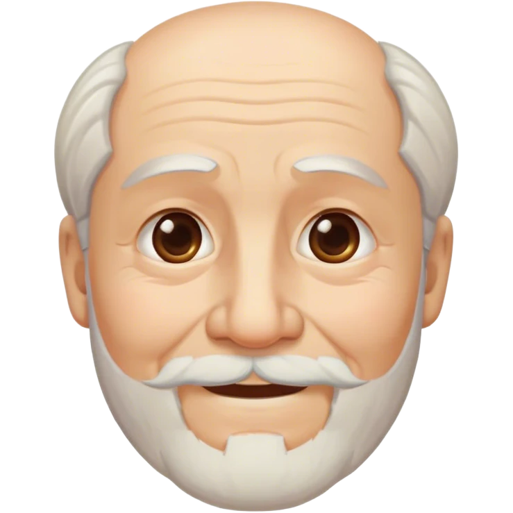 elderlyman with white gotee emoji