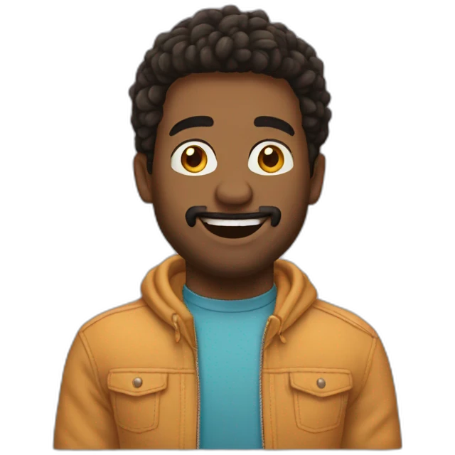 Des gens qui font la chenille emoji