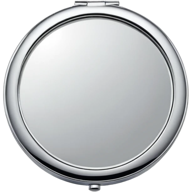 small round compact mirror emoji