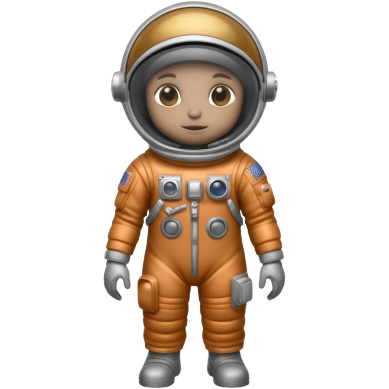 sparrow bird with astronaut suit emoji
