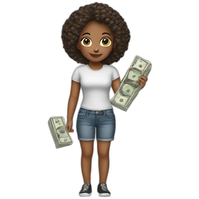 girls-with-money emoji