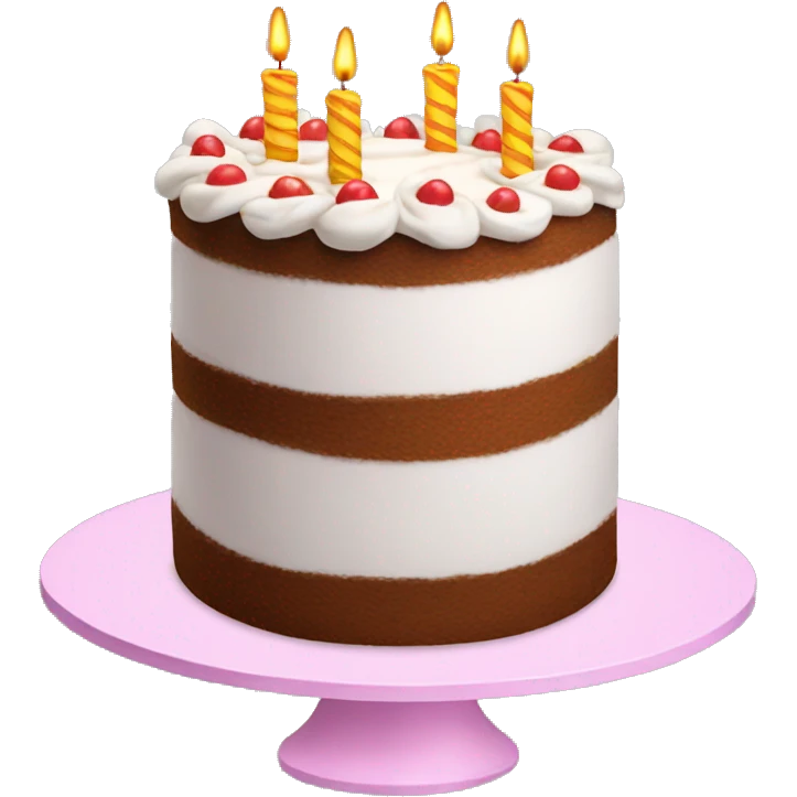 Giant birthday cake emoji