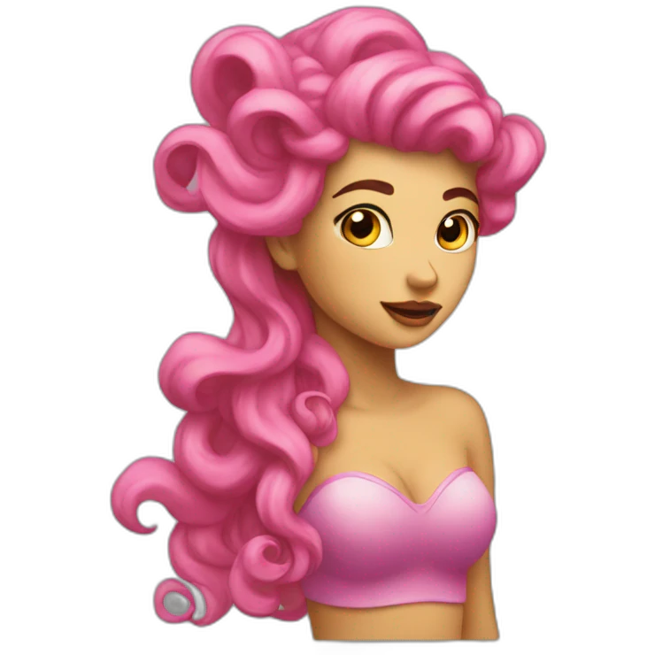 Sirena rosa emoji