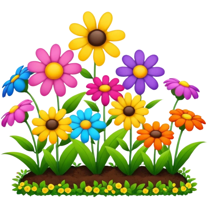 friendly garden emoji