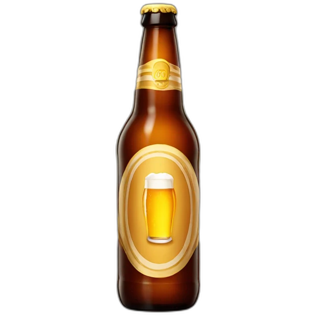 bottle of beer emoji