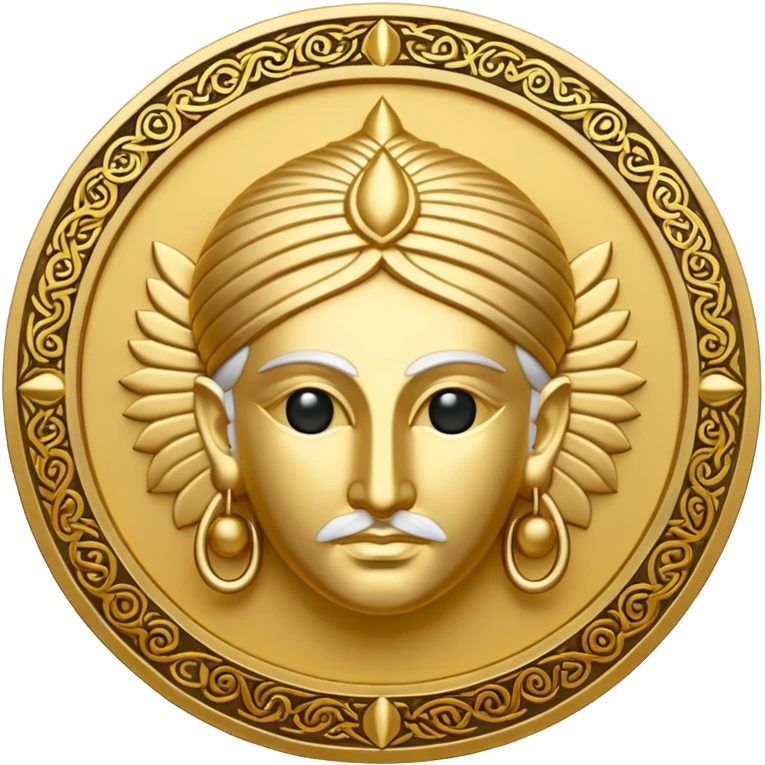 Iranian symbol of Ahura Mazda emoji