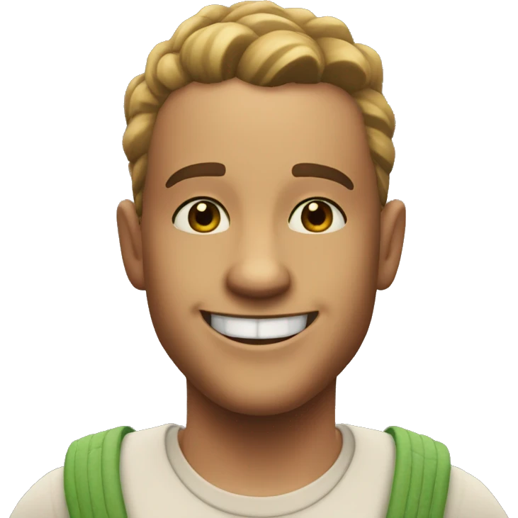 Personaje de los Sims sonriendo  emoji