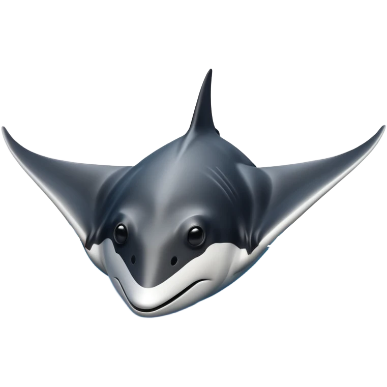 manta ray no background emoji