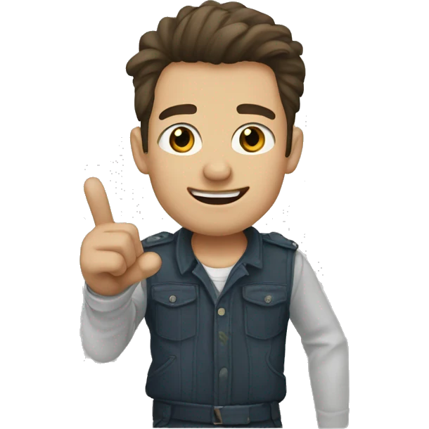 ручки с сердечком emoji